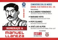 Intervención de Alejandro Fernández en el homenaje a Manuel Llaneza