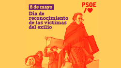 8 de mayo, Día de reconocimiento a las víctimas del exilio